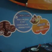 Placa de PVC com adesivo