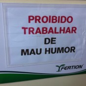 Placa de PVC com adesivo